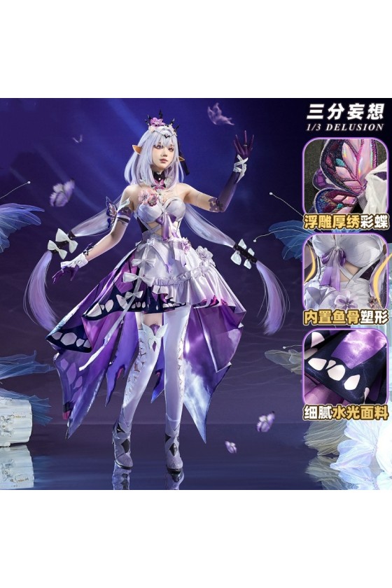 1/3 Delusion Honkai Star Rail HSR Castorice Cosplay Costume